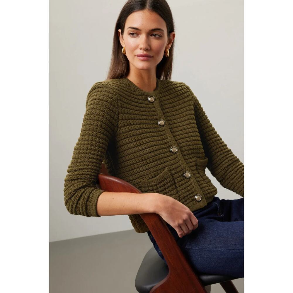 ba&sh Gaspard Cardigan in Brown Size M